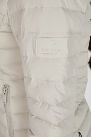 Reitjacke gesteppt pearl gray