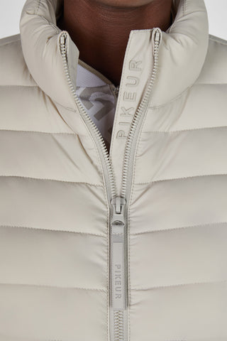 Reitjacke gesteppt pearl gray