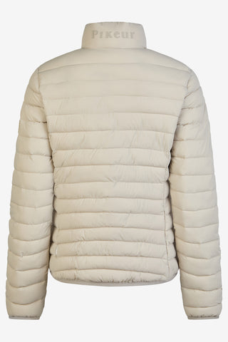 Reitjacke gesteppt pearl gray