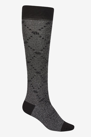 Ridstrumpor Lurex Selection Svart