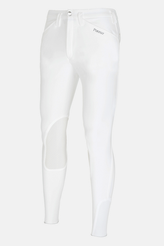 Rodrigo Grip Knäskodda Ridbyxor Herr Vit