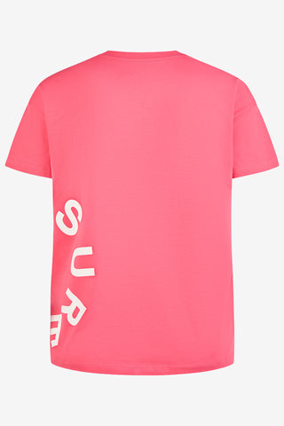 T-Shirt Oversize 1244 Athleisure Raspberry Pink