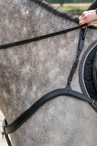 Förbygel med Handtag Svart