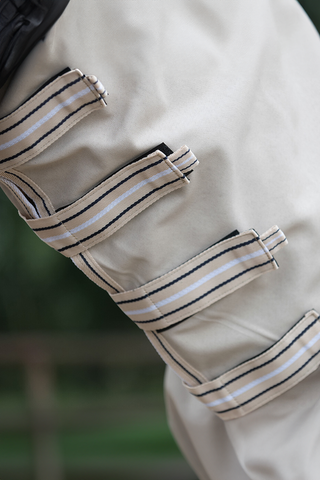 Ekzemdecke mit Hals Beige