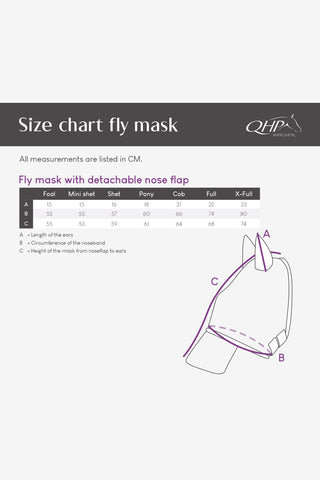 Couvre-oreilles anti-mouches avec nez amovible rose