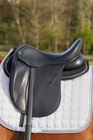 Sadelpadd Memory Foam Svart
