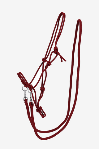 Touwhalster met touwteugel Burgundy