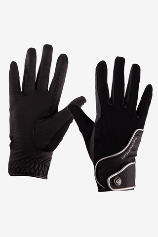 Riding Gloves Summer Mesh Black