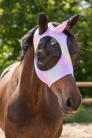 Fliegenmaske Einhorn Multi