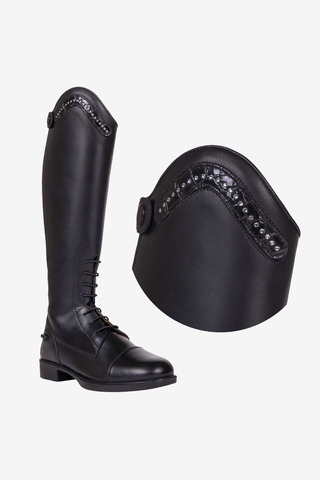 Utbytbar Top Jaimy Croco Shine Svart