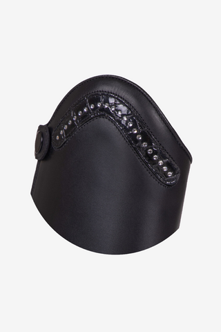 Utbytbar Top Jaimy Croco Shine Svart