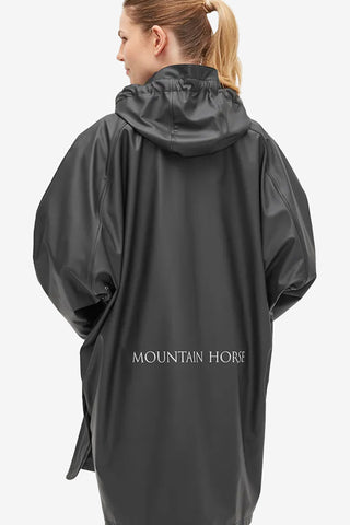 Rain Poncho Drizzle Black