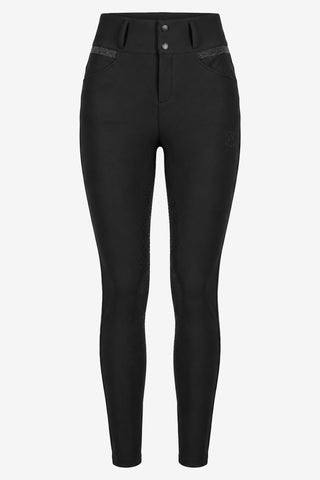 Reithose Cygnus Full Grip Schwarz