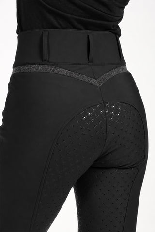 Reithose Cygnus Full Grip Schwarz