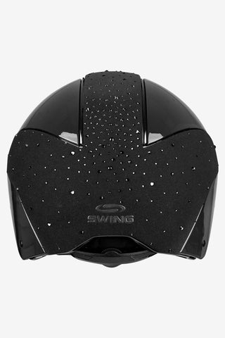 Riding Helmet H24 Lady Spark Black Glossy