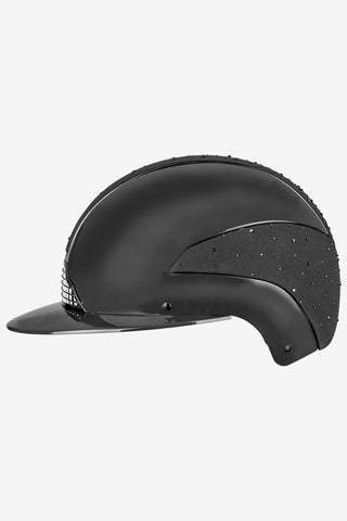 Riding Helmet H24 Lady Spark Black Glossy