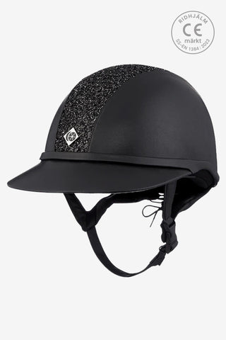 Reithelm SP8 Plus Sparkly Leatherlook Schwarz