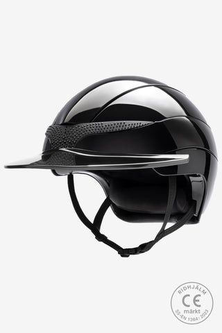 Ridhjälm Xanto Stenar Glossy Svart