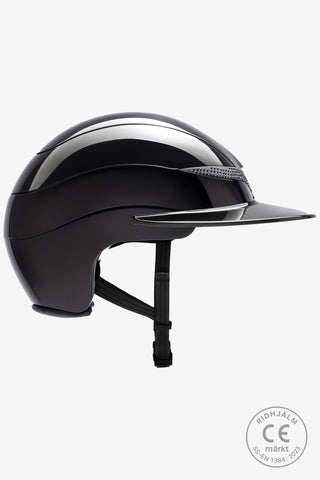 Ridhjälm Xanto Stenar Glossy Svart