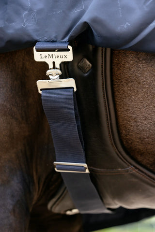 Riding Rain Rug Navy