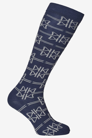 Ridestrømper KLannabella Evening Blue