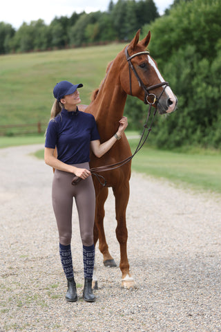 Ridestrømper KLannabella Evening Blue