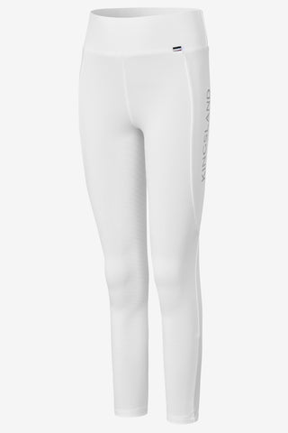 Ridtights KLalexis Full Grip Junior Hvid