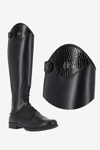 QHP Romy Top Croco Svart
