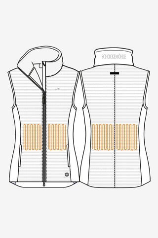 Gilet chauffant SPMona Black