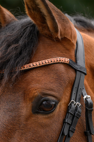 Glitter Stirnband Roségold