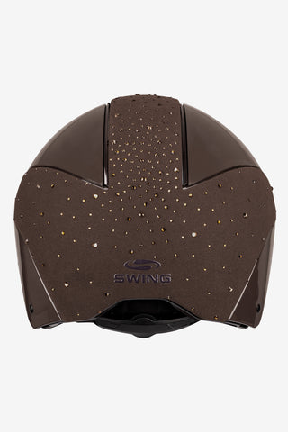 Riding Helmet SWING H24 Lady Spark Brown Glossy