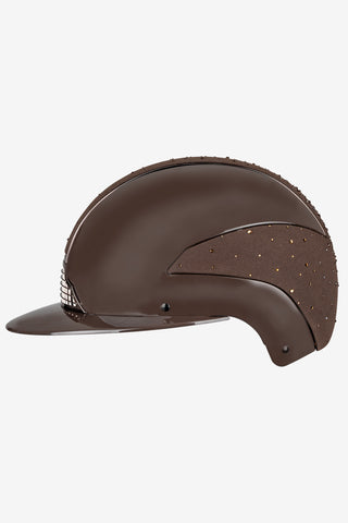 Riding Helmet SWING H24 Lady Spark Brown Glossy