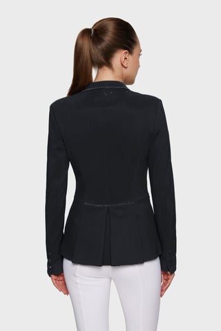 Victorine Kavaj Crystal Fabric Svart