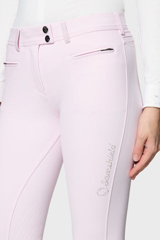 Ridbyxor Adele Knä Grip Crystal Fabric FW26 Cosmic Pink