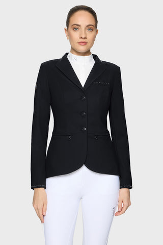 Veste Victorine Crystal Fabric Noir
