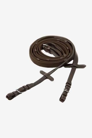 Tyglar Web Neo Line Mörkbrun/Silver