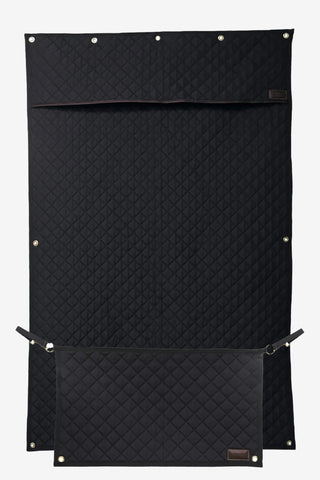 Set Boxgardin + boxstopp Svart