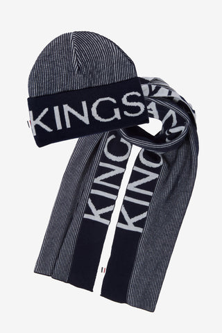 Set KLMarion Mössa + Halsduk Navy