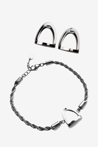 Jewelry Set Stirrup Silver