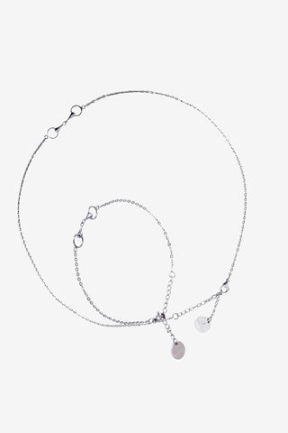 Jewelry Set Chain Silver