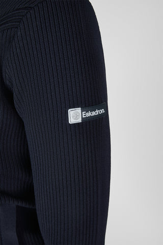 Gestrickter Pullover Dynamic-26 Navy