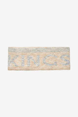 Gebreide Hoofdband KLallison Light Grey Melange
