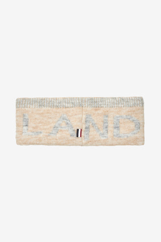 Gebreide Hoofdband KLallison Light Grey Melange