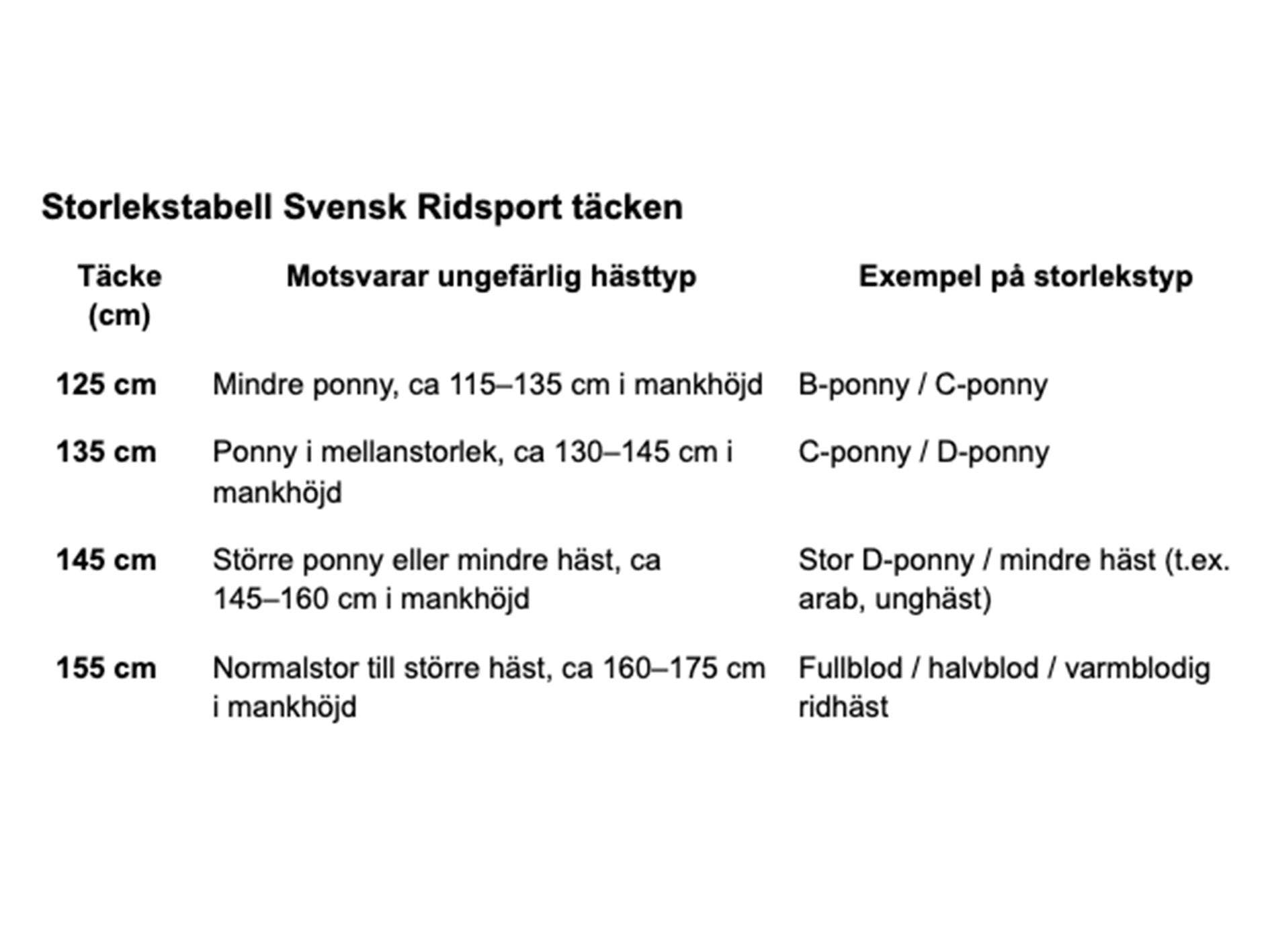 Size Guide