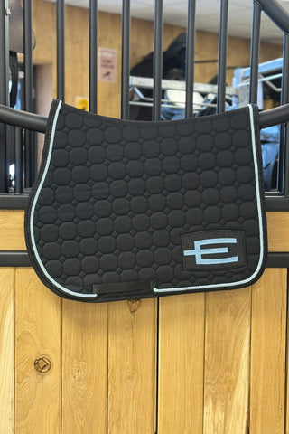 Hoppschabrak Octagon E-logga Svart/Blå