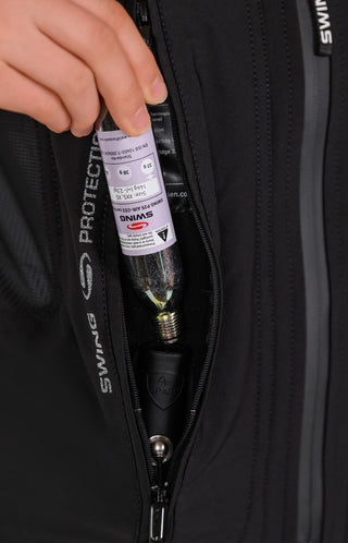 Airbag Väst P25 AIR Svart