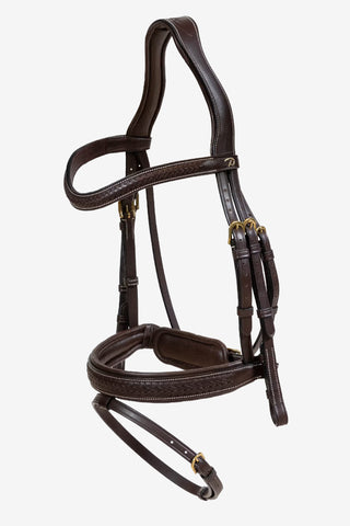 Träns Flätad Pullback Dyon Collection Brun