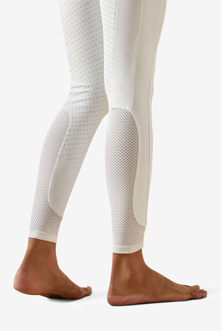Tri Factor NT Ridbyxor Full Grip Vit