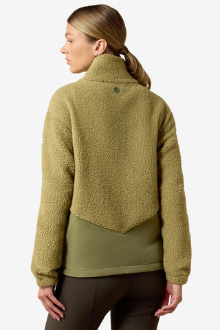 Teddy Sweater Laviolette Oil Green