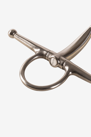 Velari mors full cheek double brisure acier inoxydable 14mm